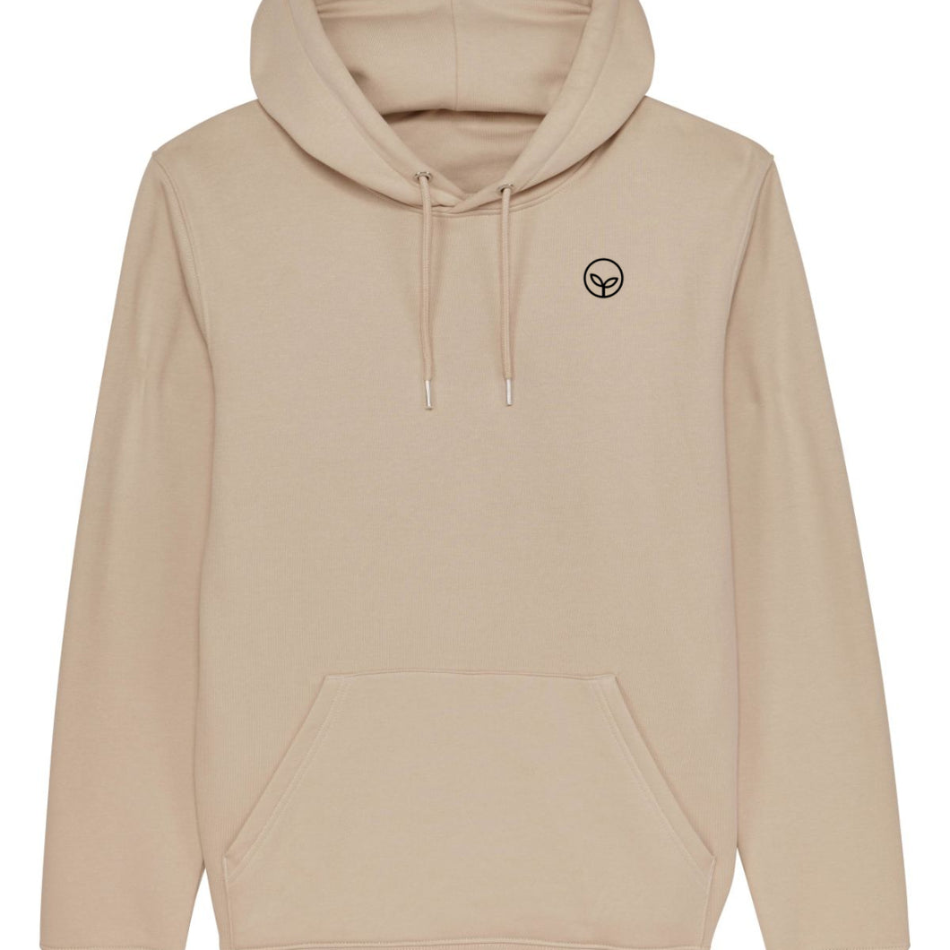 Unisex Organic Hoodie Desert Sand